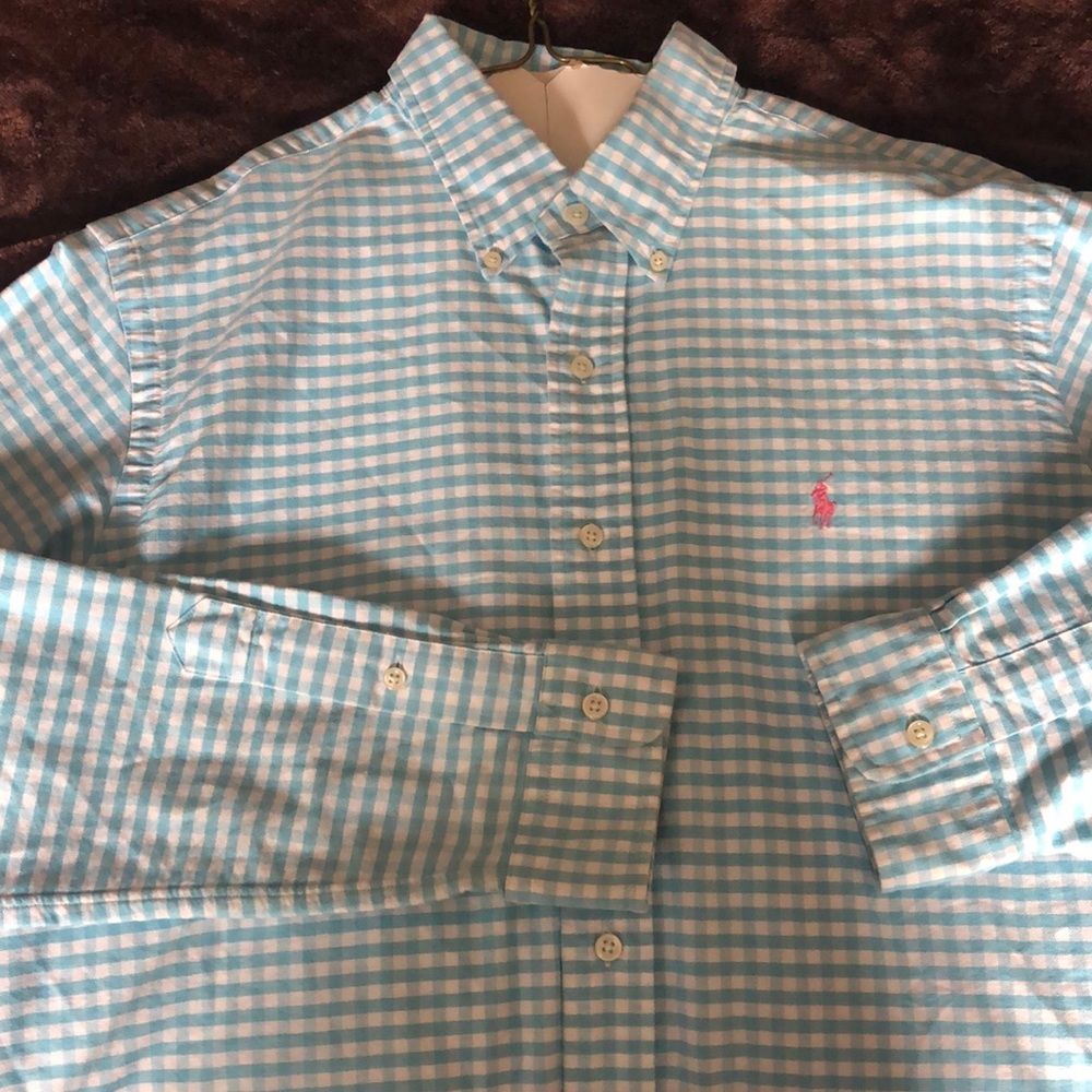 Men’s Ralph Lauren Polo Dress Shirt Size Large